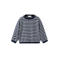 Mango Kids gestreepte trui donkerblauw fijn gebreid