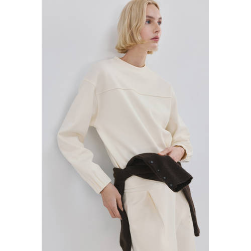 Mango sweater ecru afbeelding