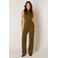 Base Level wide leg high waist broek