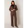 Base Level regular blazer donkerbruin