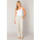Base Level straight regular waist broek ecru