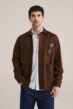 overshirt donkerbruin