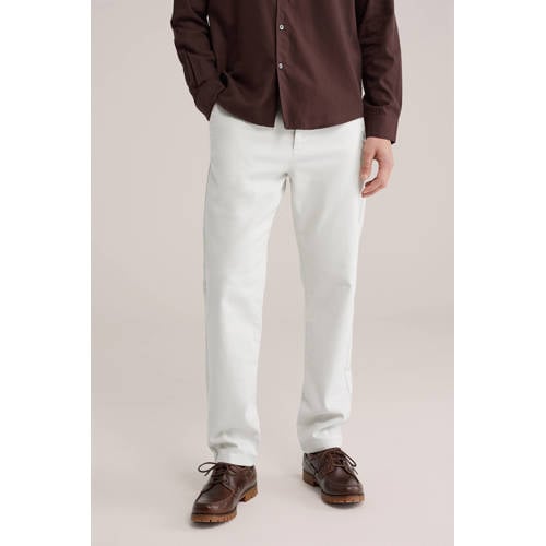 WE Fashion regular chino wit afbeelding