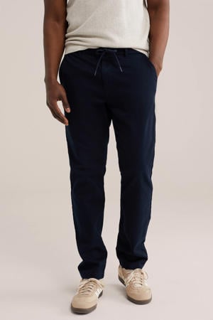 regular chino donkerblauw