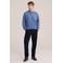 WE Fashion regular chino - donkerblauw