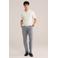 WE Fashion regular chino grijs