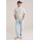 WE Fashion regular gestreepte T-shirt ecru