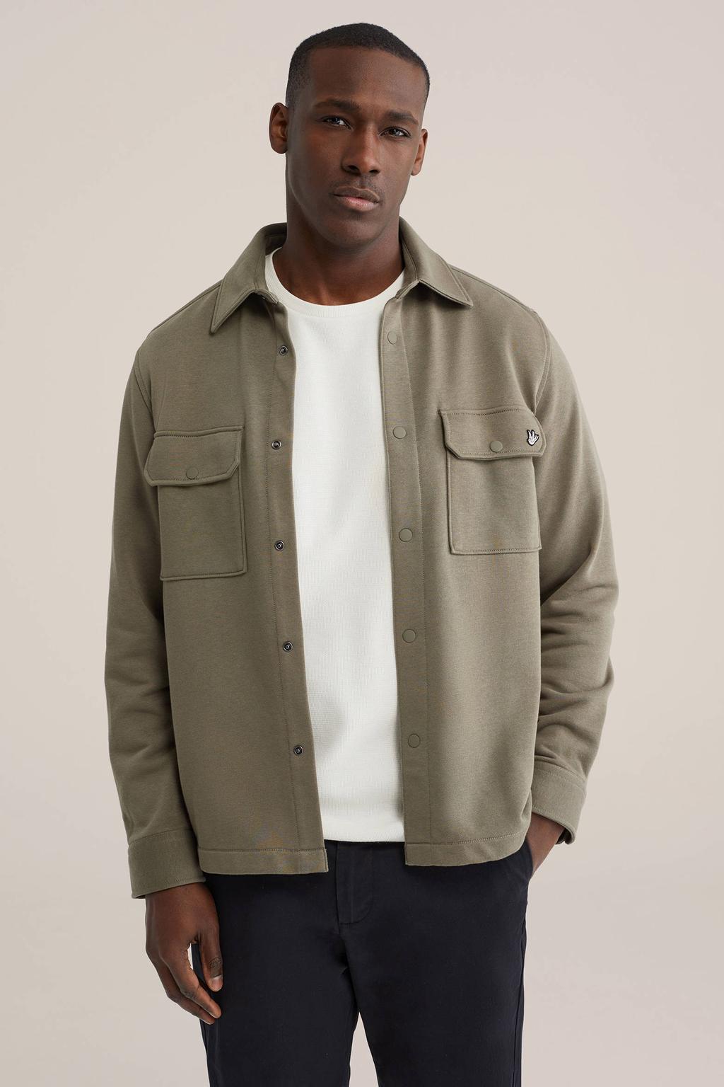 WE Fashion overshirt groen