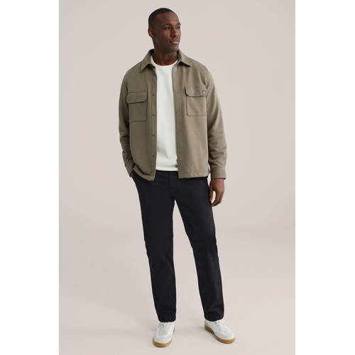 WE Fashion overshirt groen afbeelding