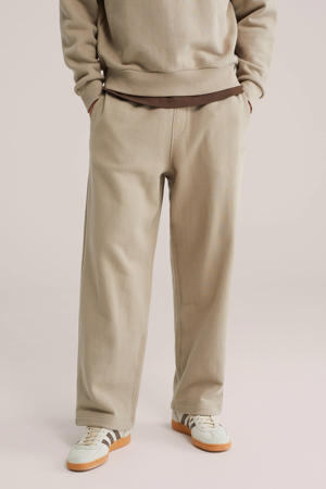 regular joggingbroek beige