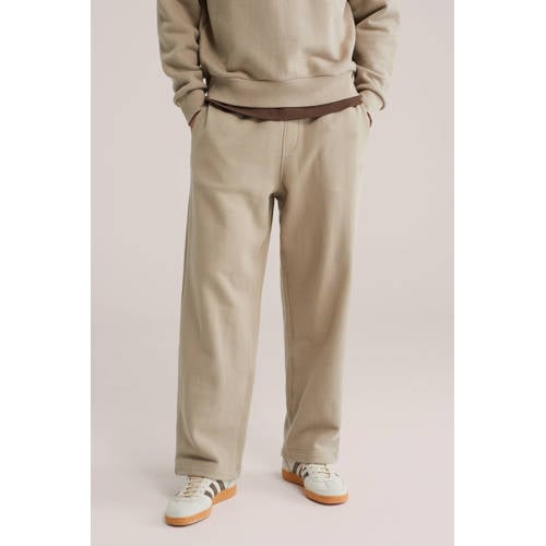 WE Fashion regular joggingbroek beige afbeelding