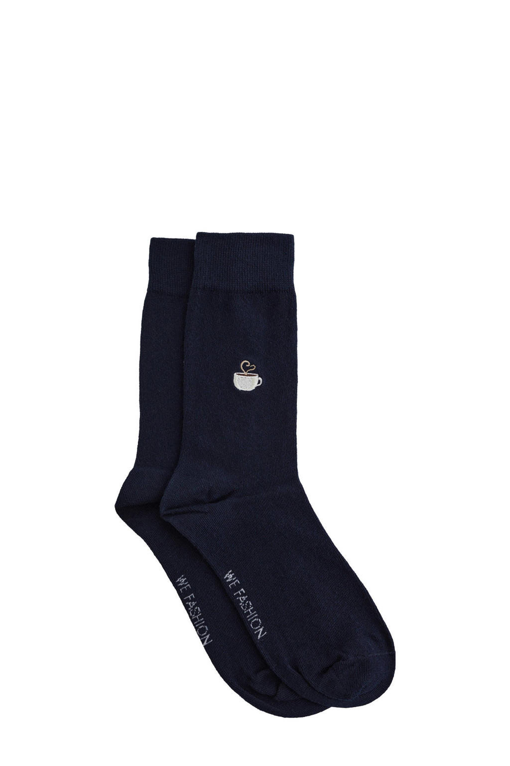 WE Fashion sokken donkerblauw