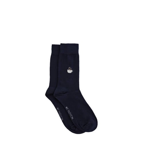 WE Fashion sokken donkerblauw afbeelding