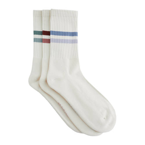 WE Fashion sokken - set van 3 ecru afbeelding