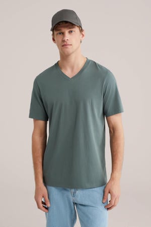 regular T-shirt groen
