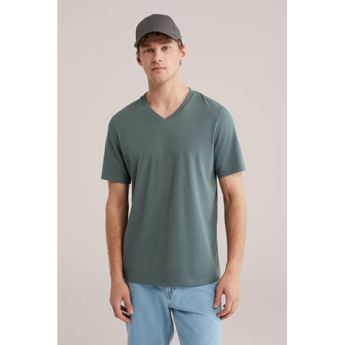 WE Fashion regular T-shirt groen afbeelding