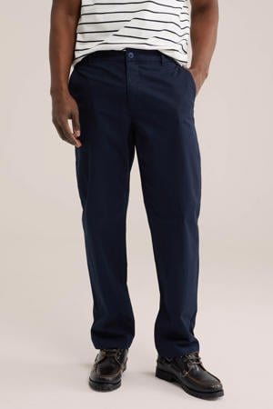 regular chino donkerblauw