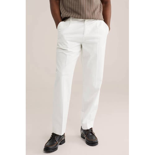 WE Fashion chino ecru afbeelding