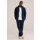WE Fashion loose chino donkerblauw