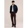 WE Fashion loose chino donkerbruin