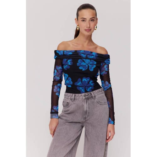 HARPER & YVE gebloemde top zwart afbeelding