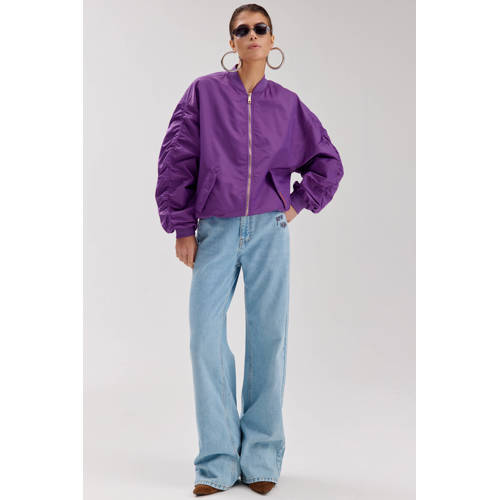 HARPER & YVE YVE-PA wide leg jeans light blue denim afbeelding
