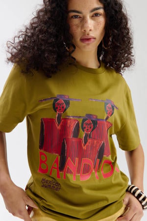 T-shirt kaki