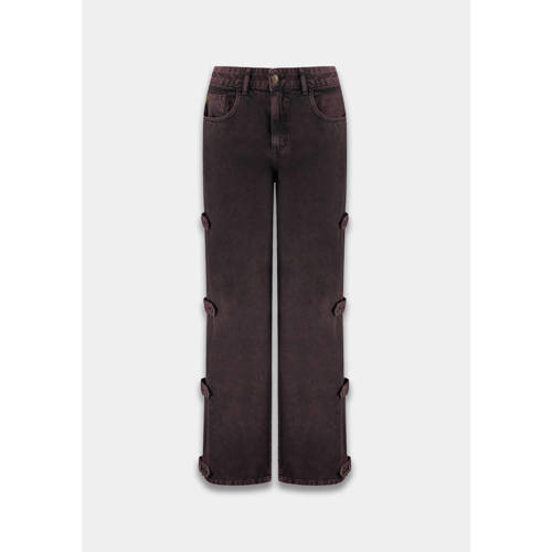 HARPER & YVE BELLA-PA wide leg jeans aubergine afbeelding
