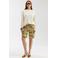HARPER & YVE denim regular waist camouflage short groen