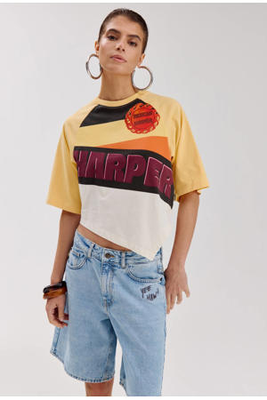 T-shirt geel