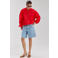 HARPER & YVE bomberjack met backprint rood