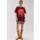 HARPER & YVE T-shirt roodbruin