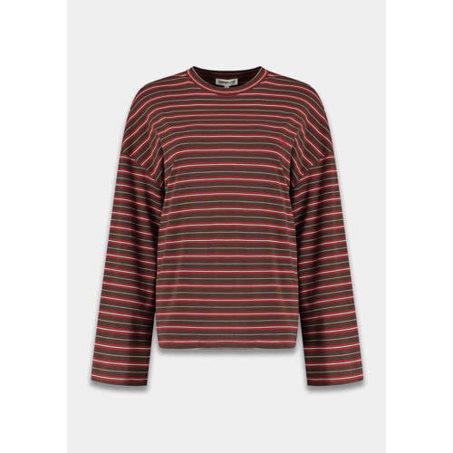 HARPER & YVE gestreepte T-shirt bruin afbeelding