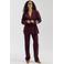HARPER & YVE straight regular waist broek donkerrood