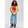HARPER & YVE T-shirt lichtgeel