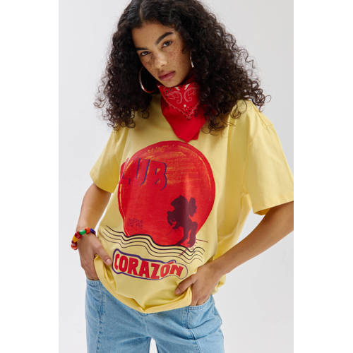 HARPER & YVE T-shirt lichtgeel afbeelding