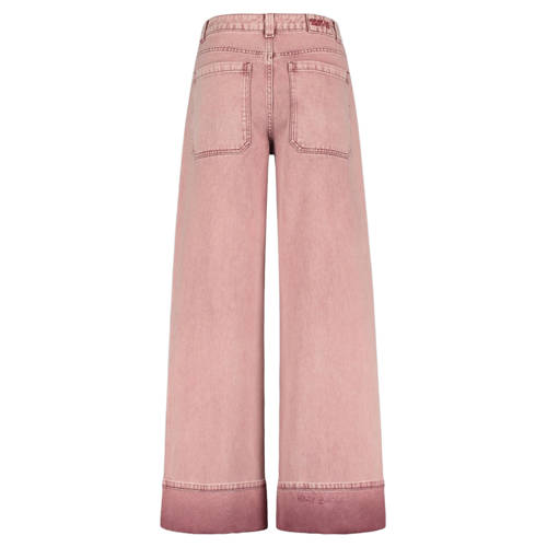 HARPER & YVE wide leg jeans lichtroze afbeelding