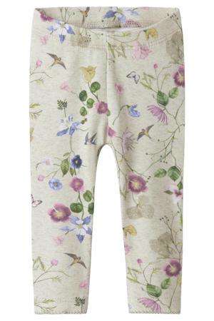 regular legging beige gebreid