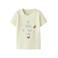 NAME IT BABY T-shirt lichtgeel
