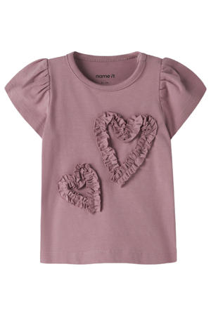 T-shirt met hartjes