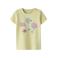 NAME IT BABY T-shirt lichtgeel