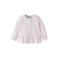 NAME IT BABY gebreid vest lichtroze met textuur