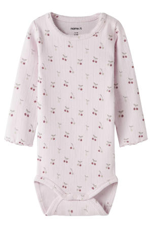 romper roze fijn gebreid