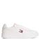 Tommy Jeans leren sneakers wit