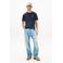 Tommy Jeans regular T-shirt donkerblauw