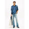 Tommy Jeans relaxed T-shirt met backprint donkerblauw