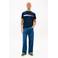 Tommy Jeans regular T-shirt donkerblauw