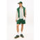 Tommy Jeans regular casual overhemd met linnen ecru