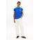 Tommy Jeans regular T-shirt met backprint blauw