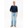 Tommy Jeans relaxed polo donkerblauw
